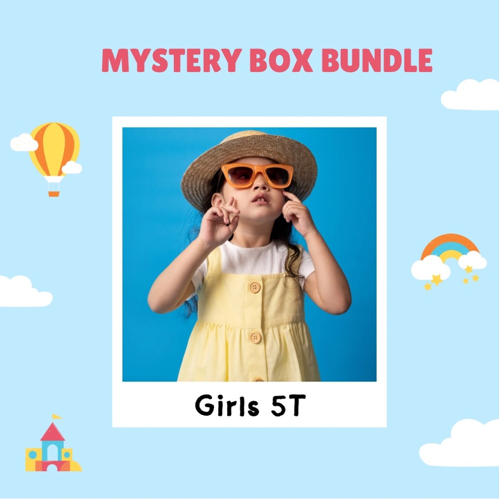 Spring Summer Mystery Box Bundle - All Girls Clothing 5T
